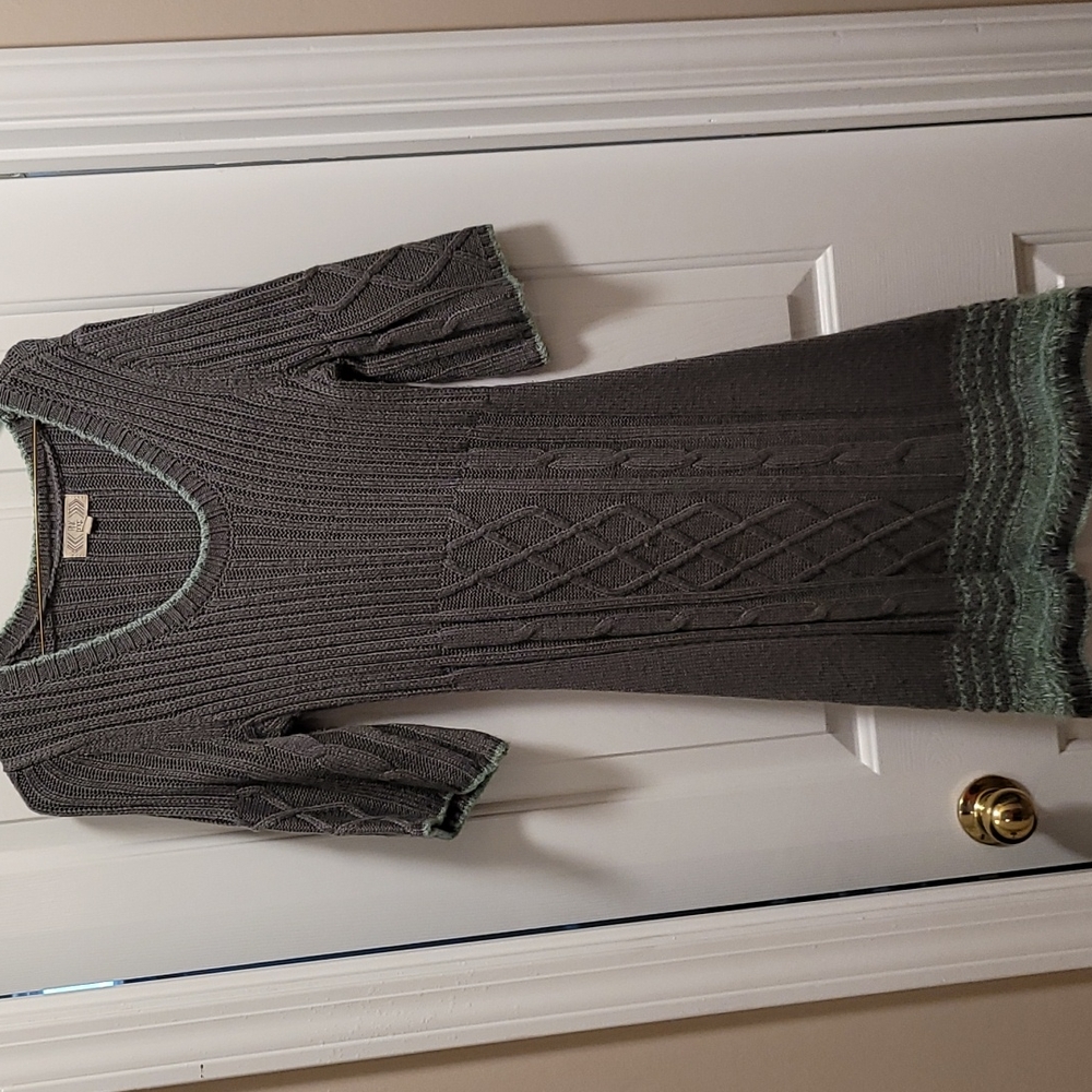 Gray Sweater Dress